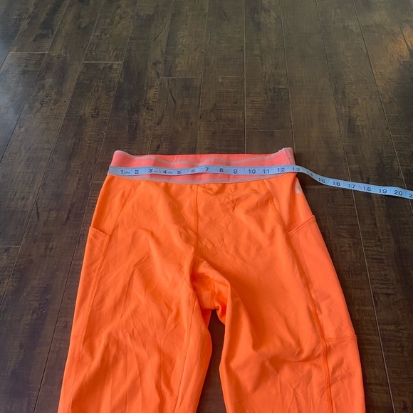 Free People Movement orange high waisted leggings - Picture 6 of 10
